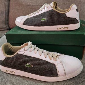 Lacoste graduate plaid